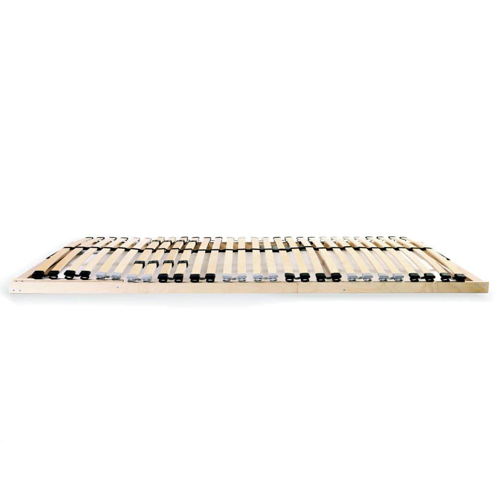 vidaXL Bază de pat cu șipci, 28 șipci, 7 zone, 80 x 200 cm vidaXL Bază de pat cu șipci, 28 șipci, 7 zone, 80 x 200 cm