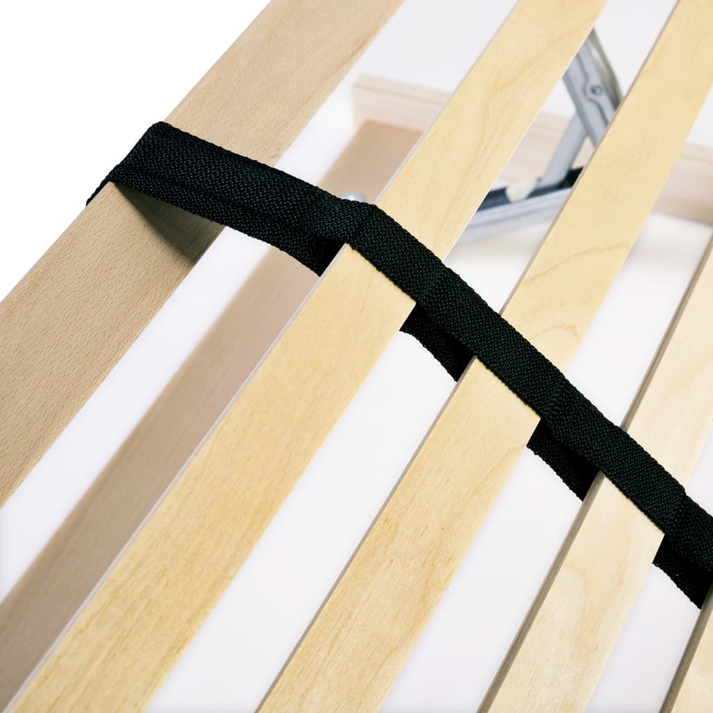 vidaXL Bază de pat cu șipci, 28 șipci, 7 zone, 120 x 200 cm vidaXL Bază de pat cu șipci, 28 șipci, 7 zone, 120 x 200 cm