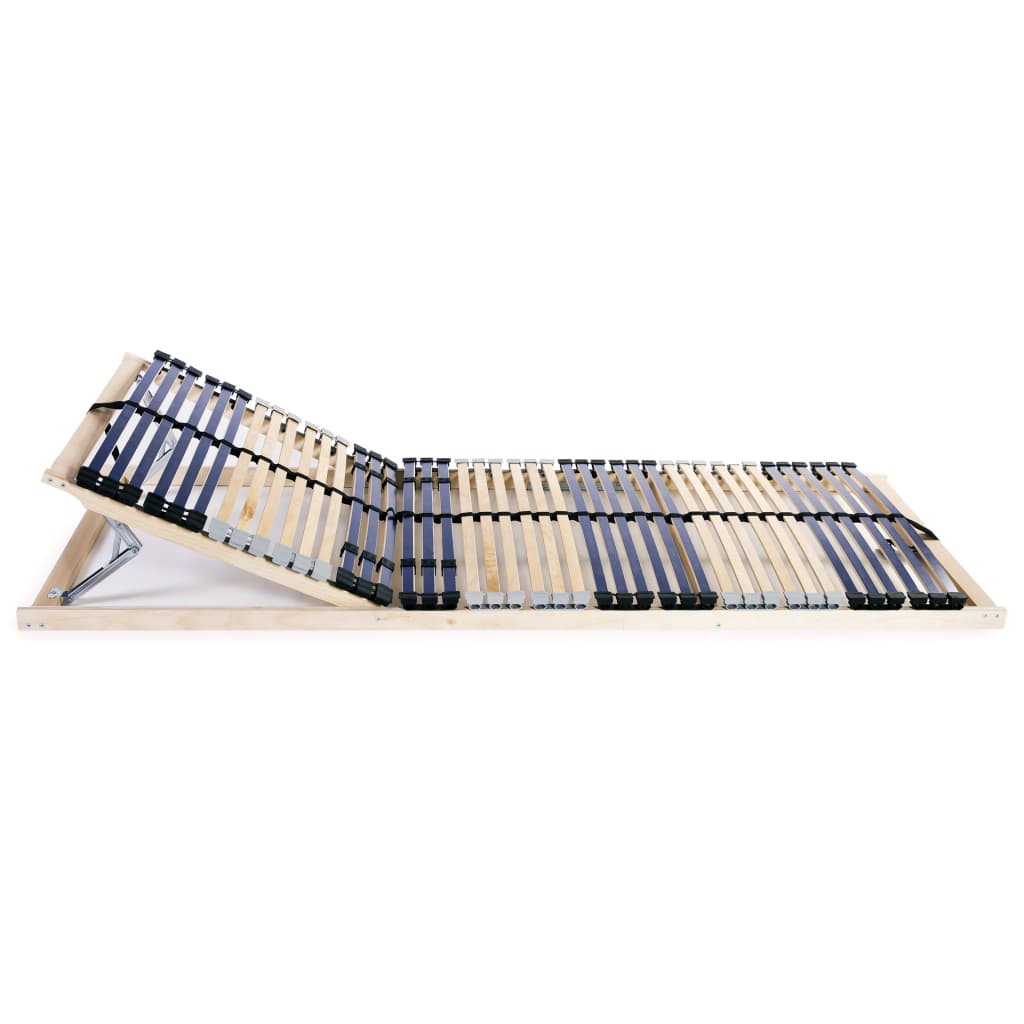 vidaXL Bază de pat cu șipci, 42 șipci, 7 zone, 70 x 200 cm vidaXL Bază de pat cu șipci, 42 șipci, 7 zone, 70 x 200 cm