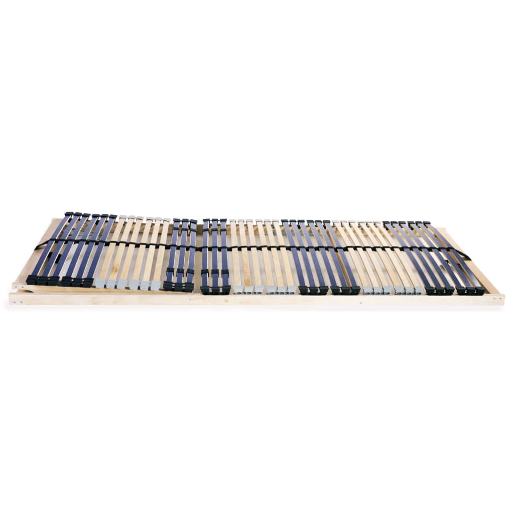 vidaXL Bază de pat cu șipci, 42 șipci, 7 zone, 80 x 200 cm vidaXL Bază de pat cu șipci, 42 șipci, 7 zone, 80 x 200 cm