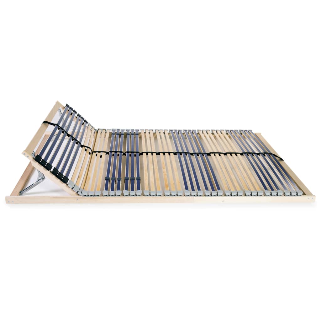 vidaXL Bază de pat cu șipci, 42 șipci, 7 zone, 140 x 200 cm vidaXL Bază de pat cu șipci, 42 șipci, 7 zone, 140 x 200 cm