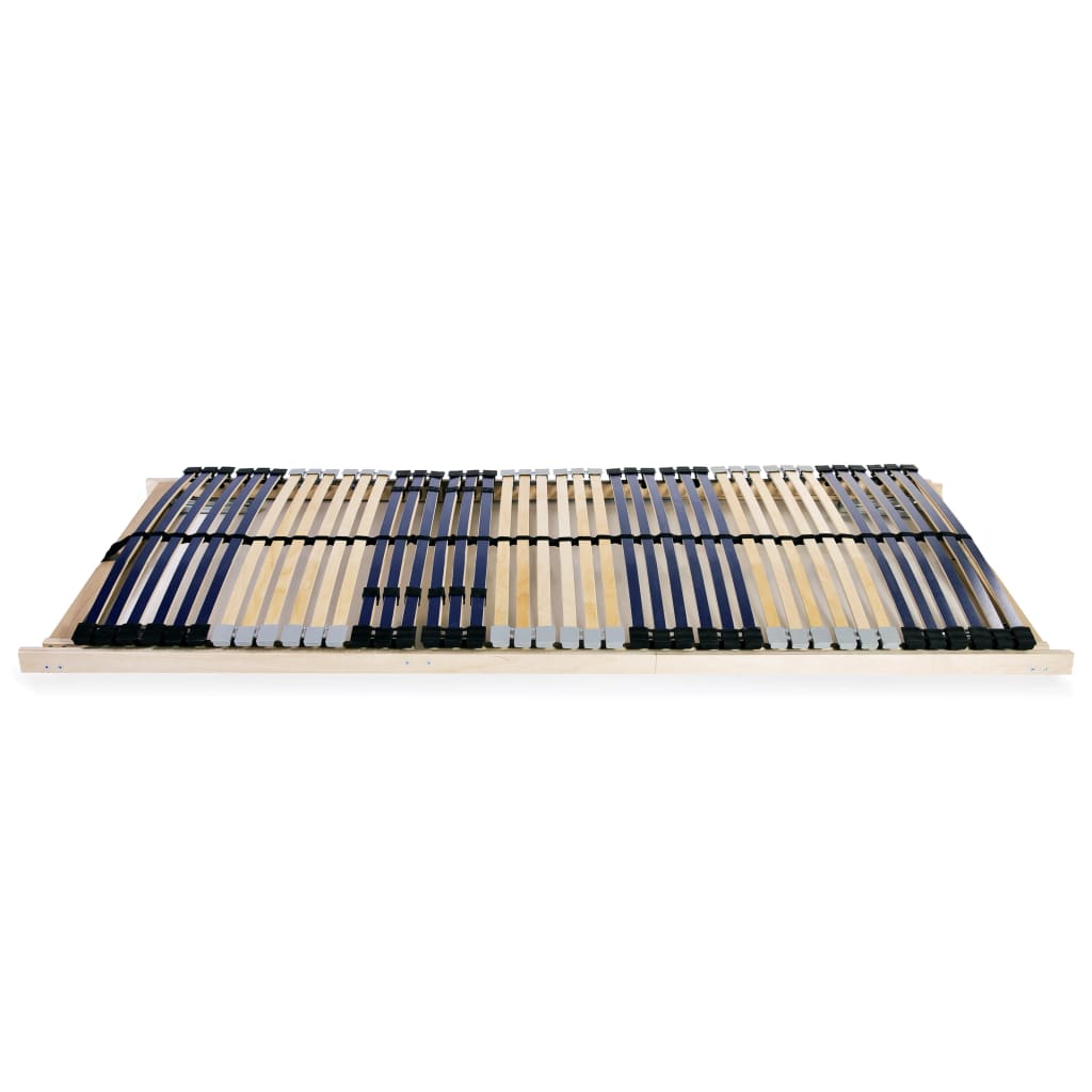 vidaXL Bază de pat cu șipci, 42 șipci, 7 zone, 80 x 200 cm vidaXL Bază de pat cu șipci, 42 șipci, 7 zone, 80 x 200 cm