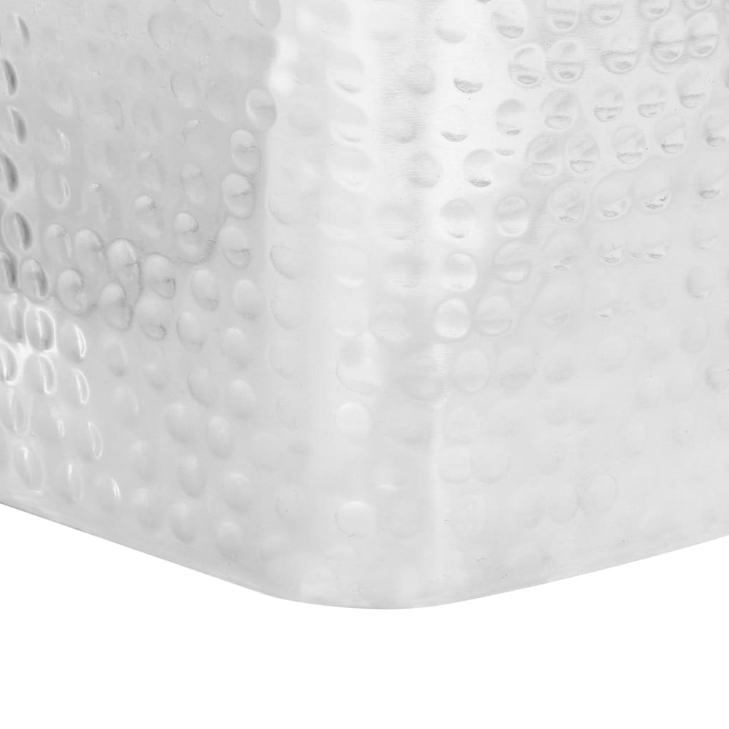 vidaXL Măsuțe de cafea, 2 buc., argintiu, aluminiu