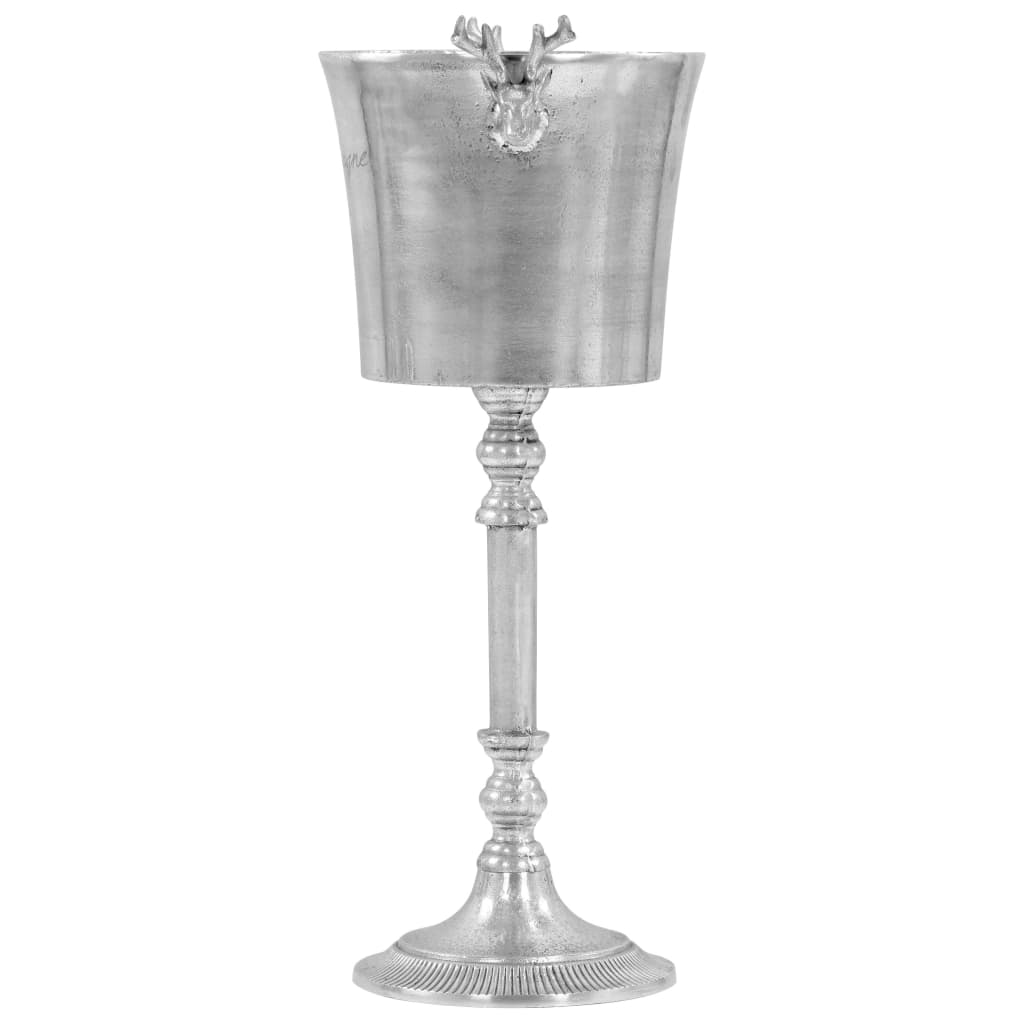 vidaXL Frapieră șampanie, argintiu, 39 x 29 x 71 cm, aluminiu