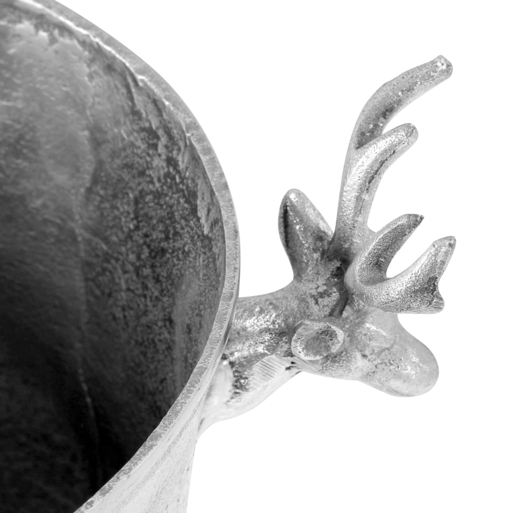 vidaXL Frapieră șampanie, argintiu, 39 x 29 x 71 cm, aluminiu