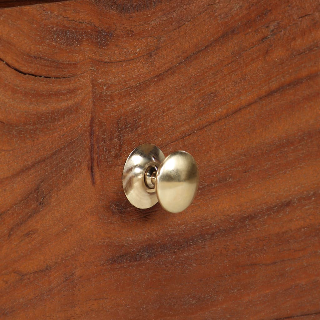 vidaXL Comodă TV, 140 x 30 x 40 cm, lemn masiv reciclat