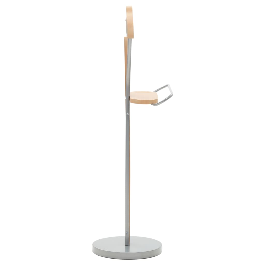 vidaXL Cuier pentru costum, 45 x 35 x 107 cm, natural vidaXL Cuier pentru costum, 45 x 35 x 107 cm, natural