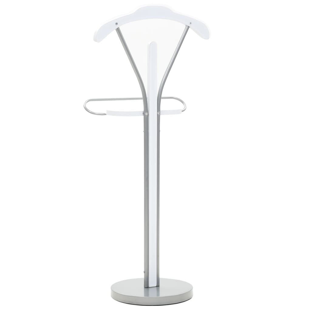 vidaXL Cuier pentru costum, 45 x 35 x 107 cm, alb vidaXL Cuier pentru costum, 45 x 35 x 107 cm, alb