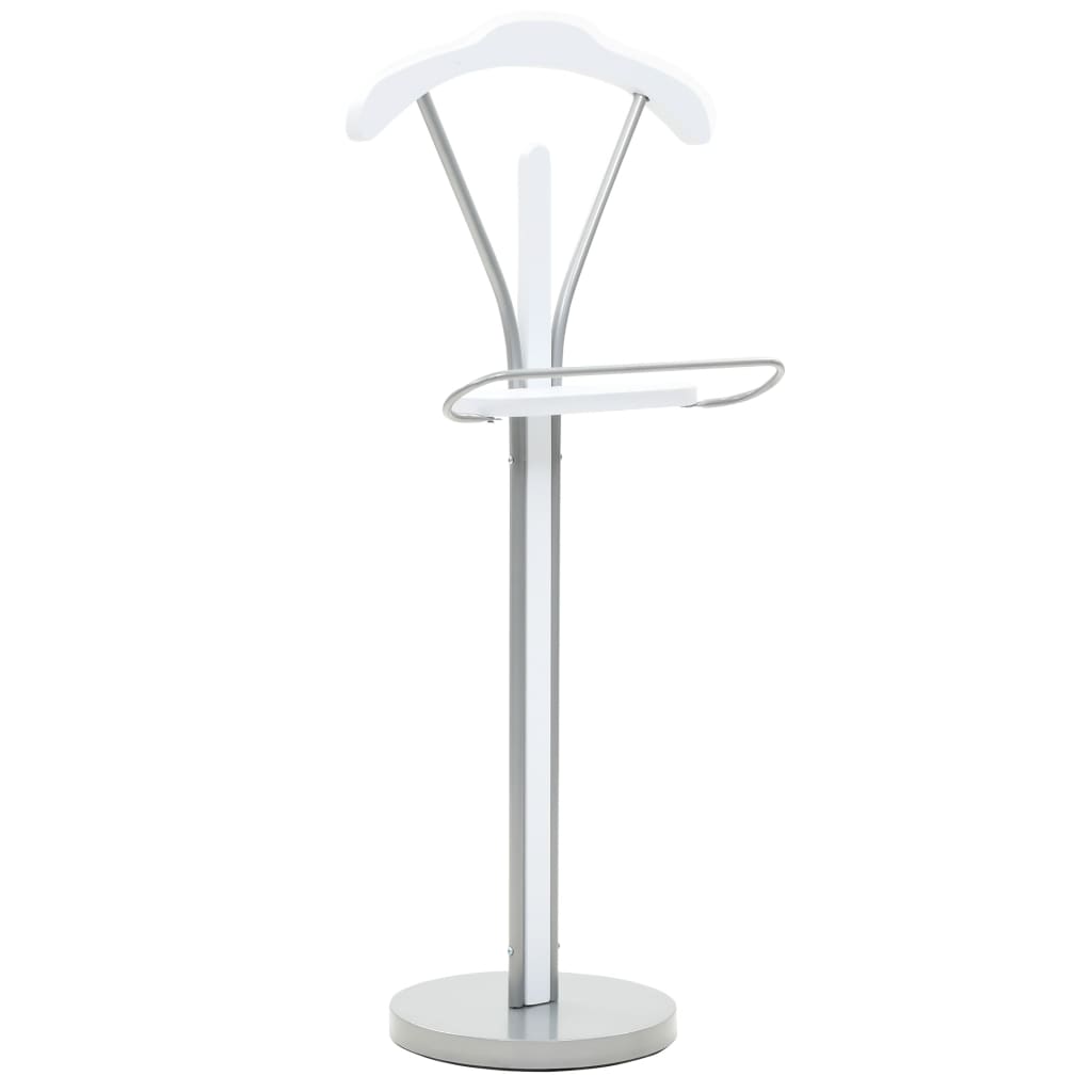 vidaXL Cuier pentru costum, 45 x 35 x 107 cm, alb vidaXL Cuier pentru costum, 45 x 35 x 107 cm, alb
