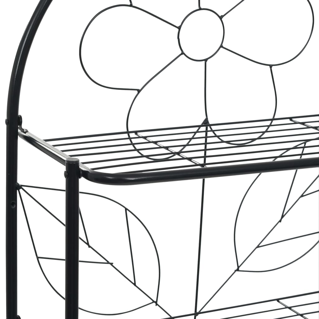 vidaXL Etajeră de toaletă, negru, 60x33x174 cm vidaXL Etajeră de toaletă, negru, 60x33x174 cm