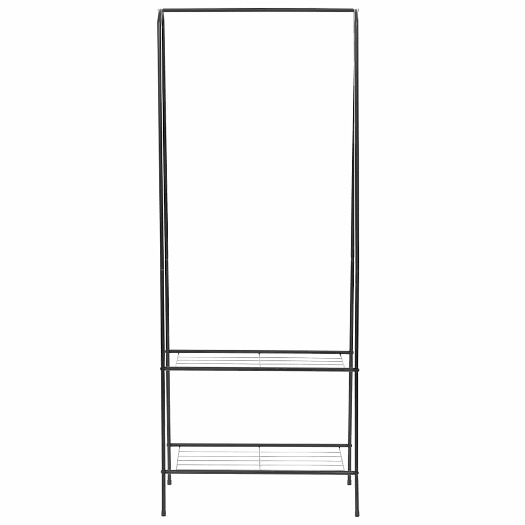 vidaXL Cuier de haine, 59 x 35 x 150 cm, negru vidaXL Cuier de haine, 59 x 35 x 150 cm, negru