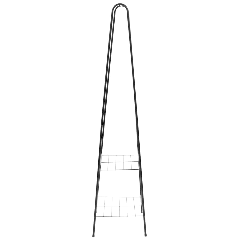 vidaXL Cuier de haine, 59 x 35 x 150 cm, negru vidaXL Cuier de haine, 59 x 35 x 150 cm, negru