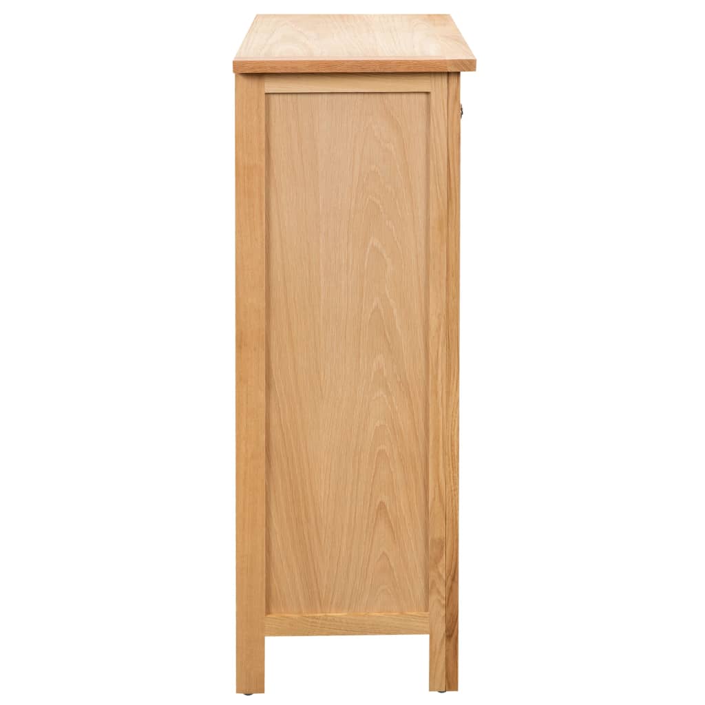 vidaXL Dulap de vinuri, 72 x 32 x 90 cm, lemn masiv de stejar vidaXL Dulap de vinuri, 72 x 32 x 90 cm, lemn masiv de stejar