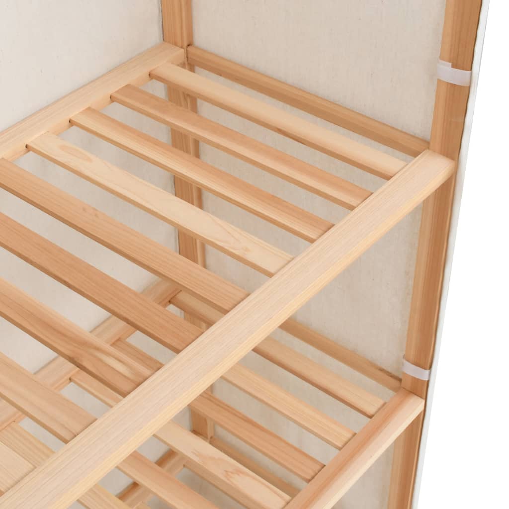 vidaXL Dulap de haine cu 3 rafturi, 79 x 40 x 170 cm vidaXL Dulap de haine cu 3 rafturi, 79 x 40 x 170 cm