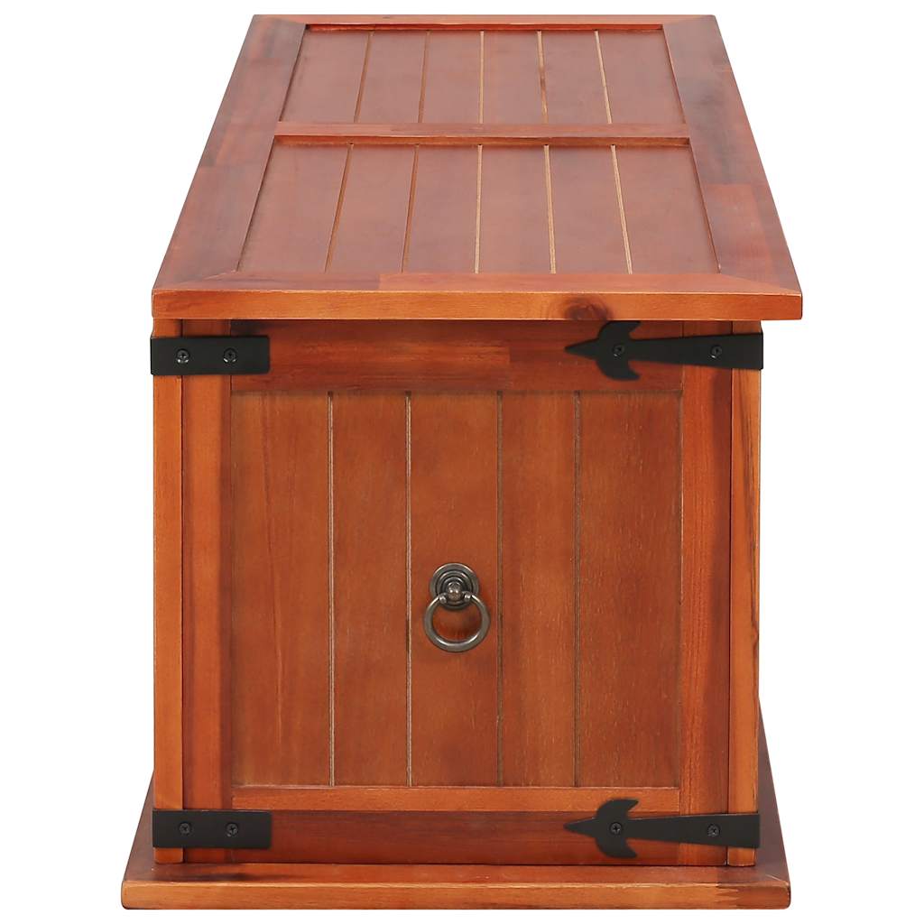 vidaXL Cufăr de depozitare, 90x45x40 cm, lemn masiv de acacia vidaXL Cufăr de depozitare, 90x45x40 cm, lemn masiv de acacia