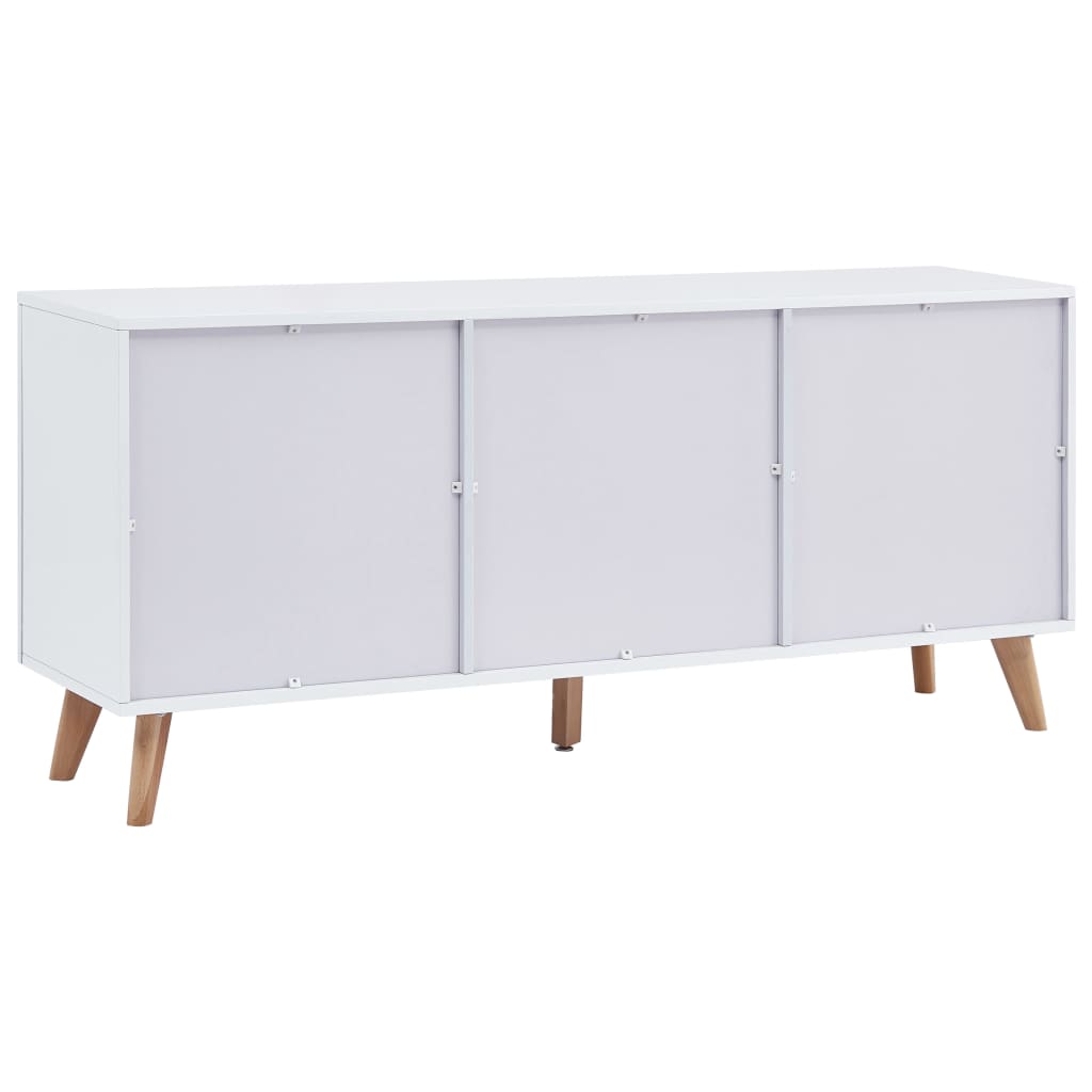 vidaXL Servantă, alb, 160x40x70 cm, MDF