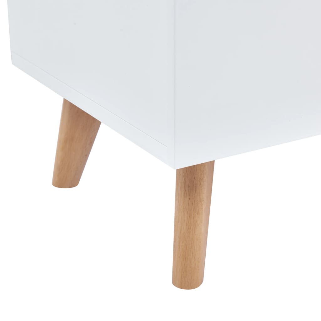 vidaXL Servantă, alb, 160x40x70 cm, MDF