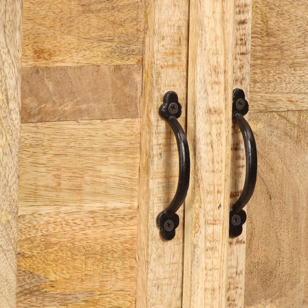 vidaXL Bibliotecă, 50 x 30 x 180 cm, lemn masiv de mango