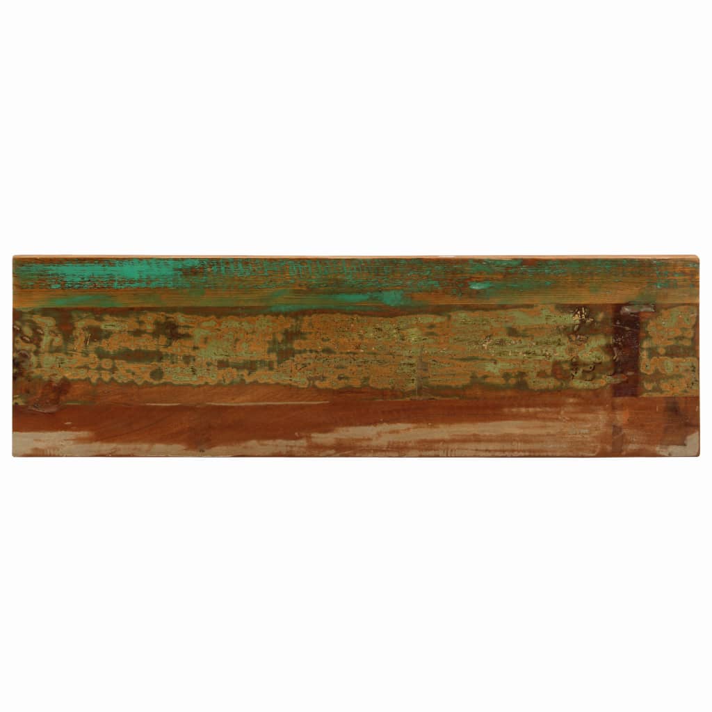 vidaXL Masă consolă, 120x35x76 cm, lemn masiv reciclat și oțel vidaXL Masă consolă, 120x35x76 cm, lemn masiv reciclat și oțel