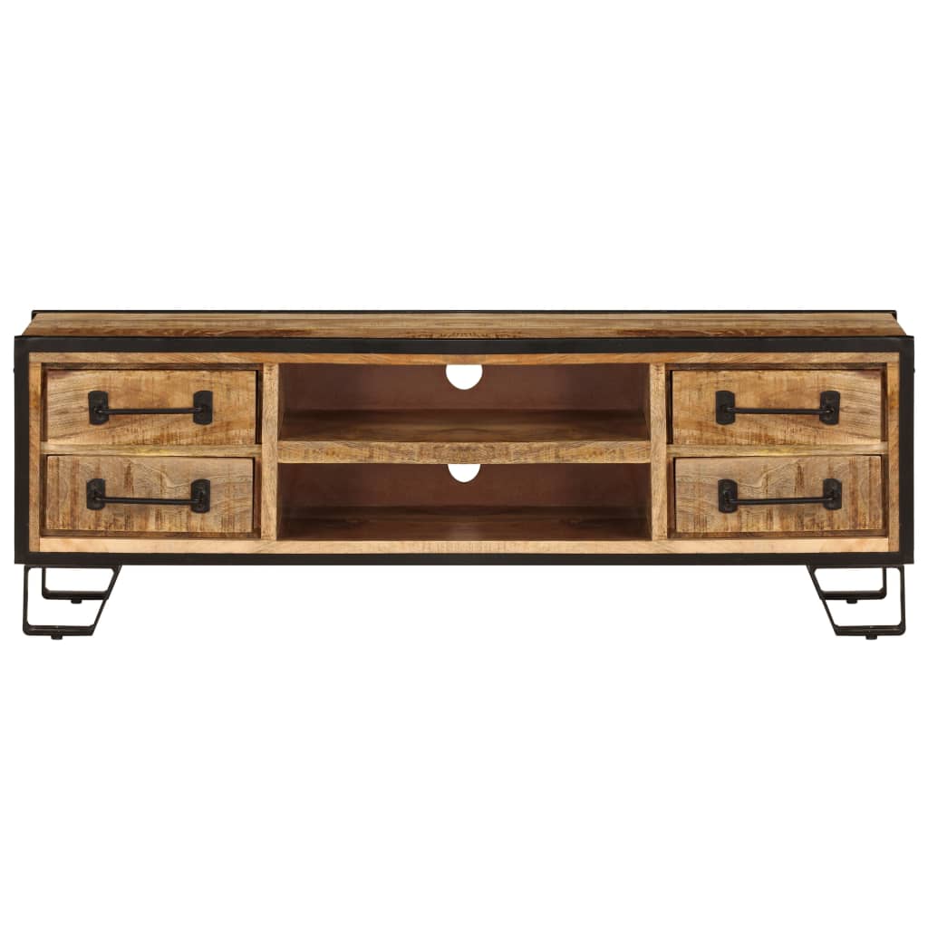 vidaXL Comodă TV cu sertare, 120 x 30 x 40 cm, lemn masiv de mango vidaXL Comodă TV cu sertare, 120 x 30 x 40 cm, lemn masiv de mango