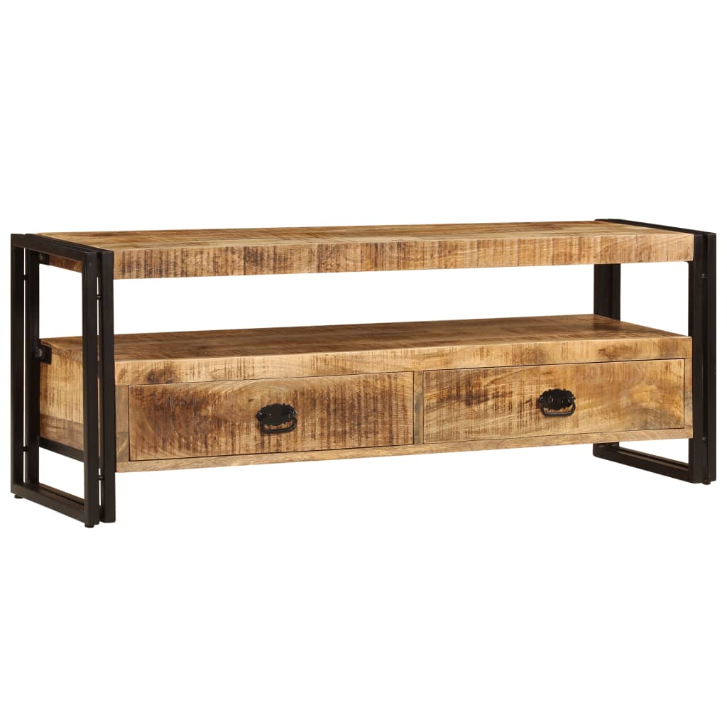 vidaXL Comodă TV, 120 x 35 x 45 cm, lemn masiv de mango
