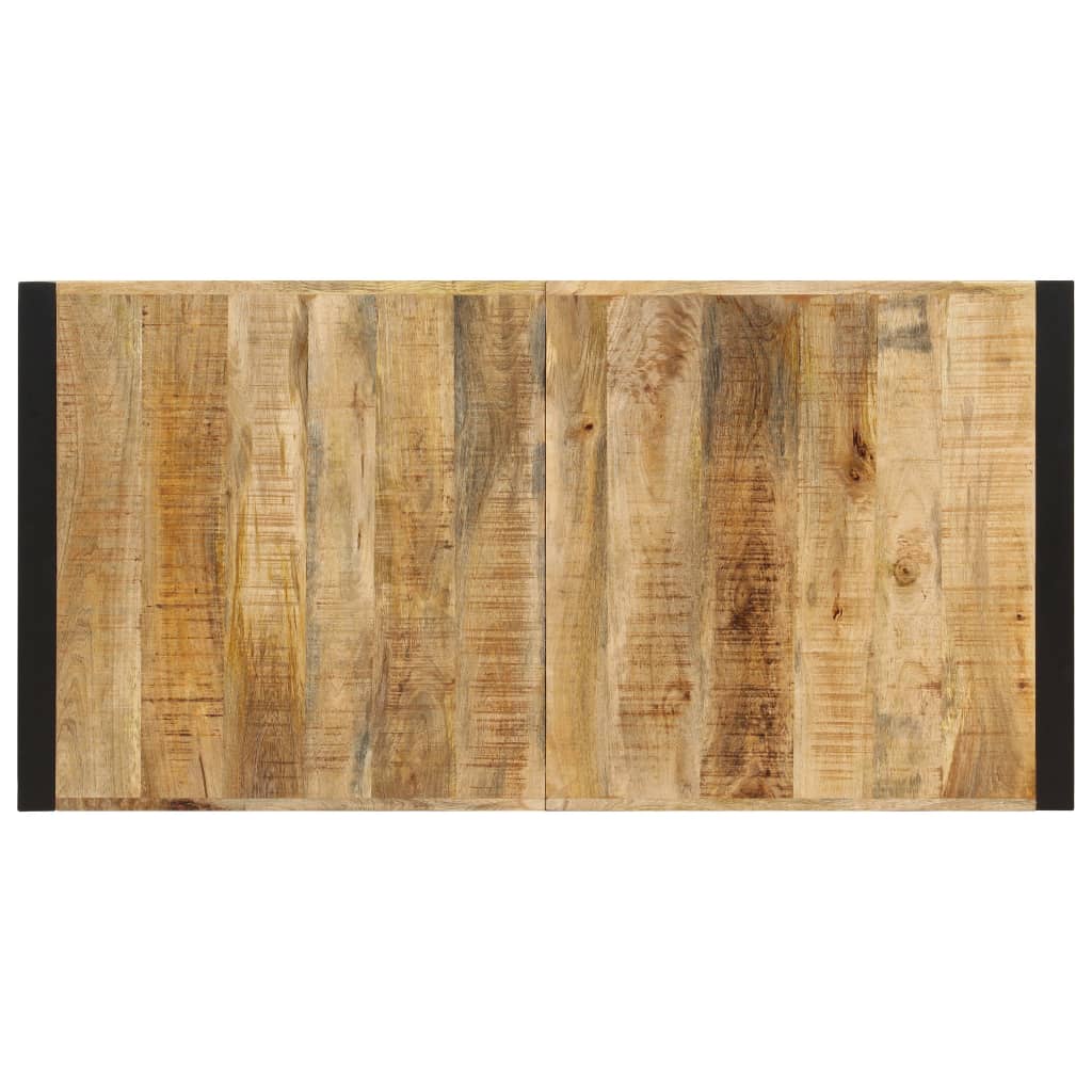 vidaXL Masă de bucătărie, 140x70x75 cm, lemn masiv de mango vidaXL Masă de bucătărie, 140x70x75 cm, lemn masiv de mango