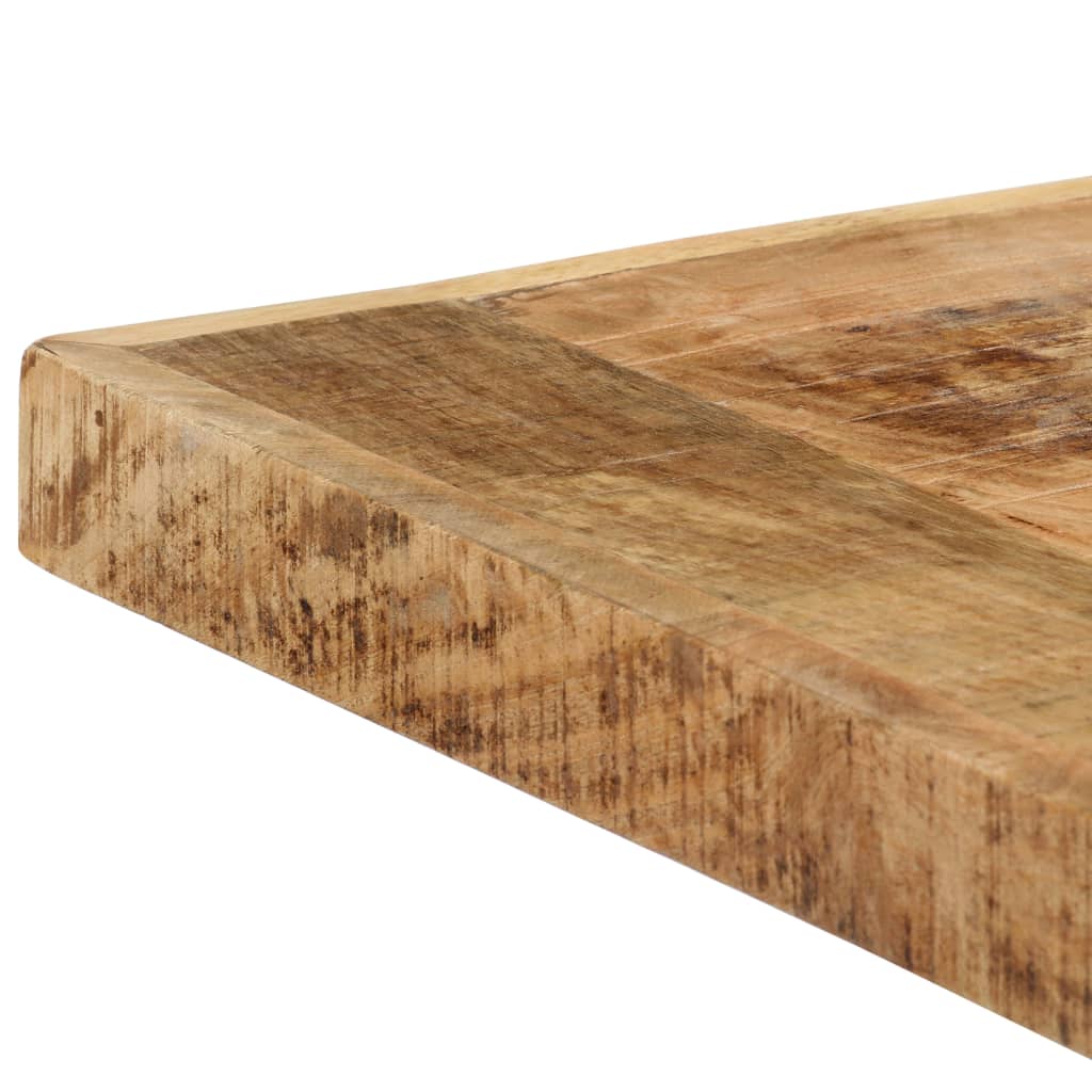 vidaXL Masă de bucătărie, 140x70x75 cm, lemn masiv de mango brut vidaXL Masă de bucătărie, 140x70x75 cm, lemn masiv de mango brut