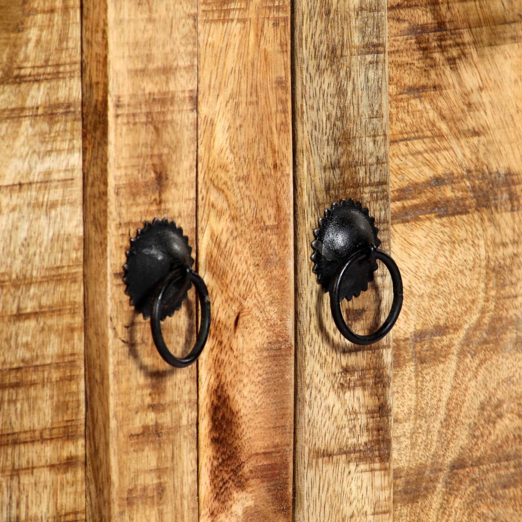 vidaXL Servantă, 120 x 35 x 76 cm, lemn masiv de mango