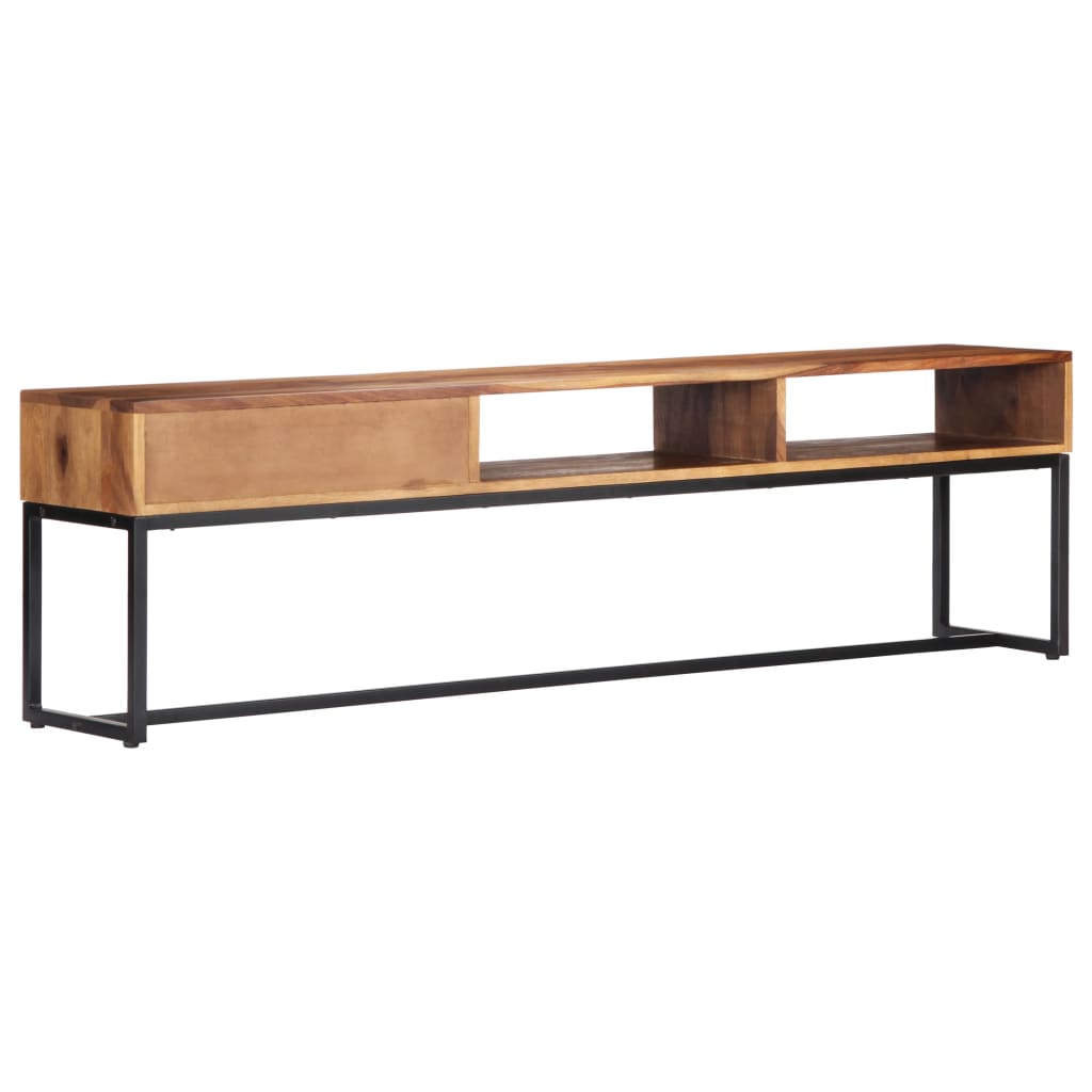 vidaXL Comodă TV, 160 x 30 x 45 cm, lemn masiv de acacia