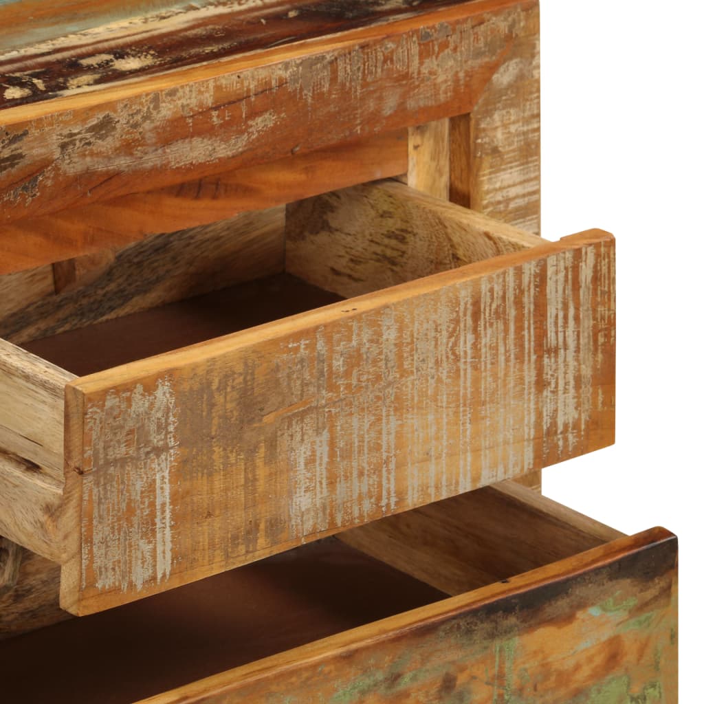 vidaXL Servantă, 120 x 30 x 75 cm, lemn masiv reciclat
