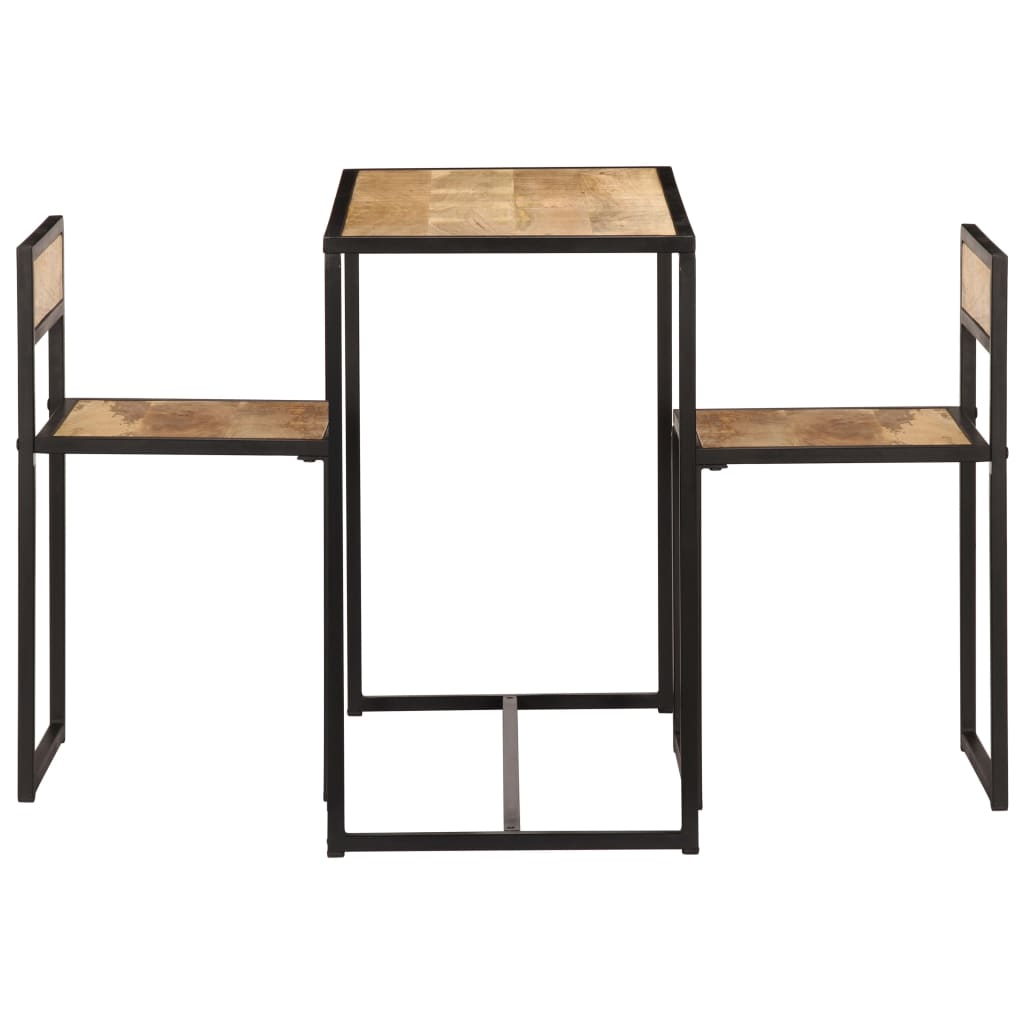 vidaXL Set mobilier bucătărie, 3 piese, lemn masiv de mango vidaXL Set mobilier bucătărie, 3 piese, lemn masiv de mango