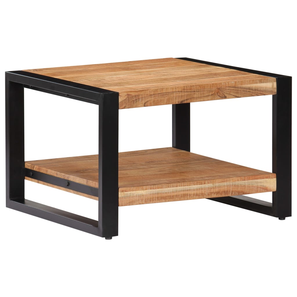 vidaXL Măsuță de cafea, 60 x 60 x 40 cm, lemn masiv de acacia vidaXL Măsuță de cafea, 60 x 60 x 40 cm, lemn masiv de acacia