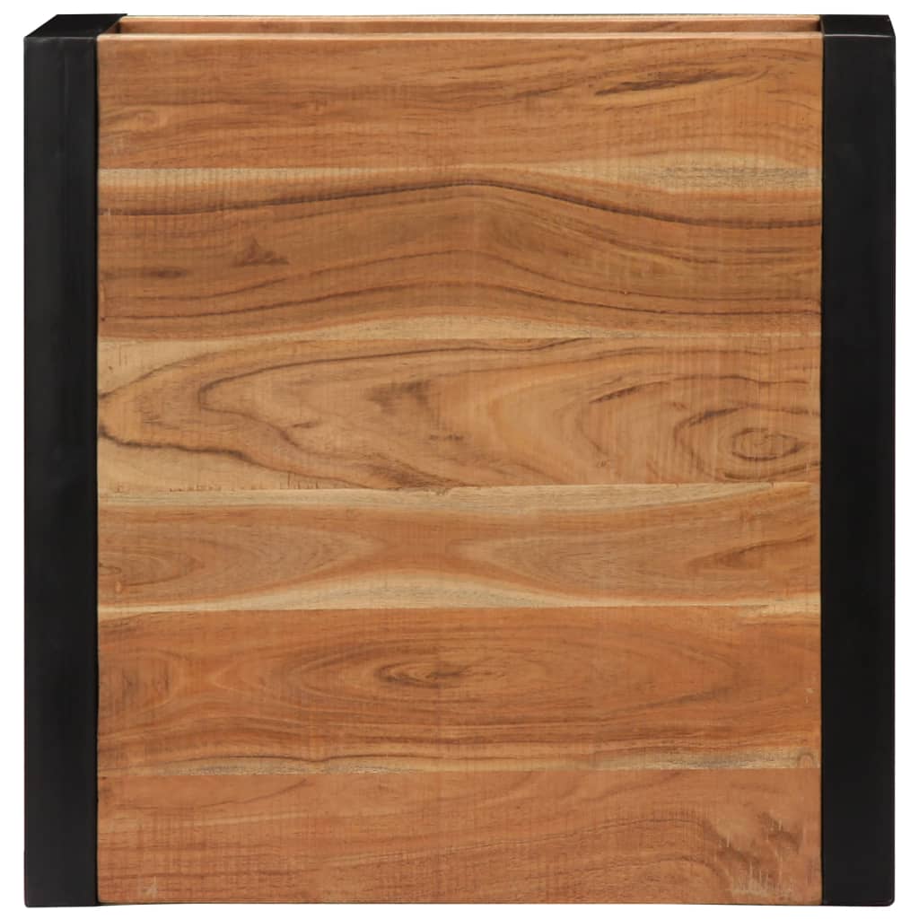 vidaXL Măsuță de cafea, 60 x 60 x 40 cm, lemn masiv de acacia vidaXL Măsuță de cafea, 60 x 60 x 40 cm, lemn masiv de acacia