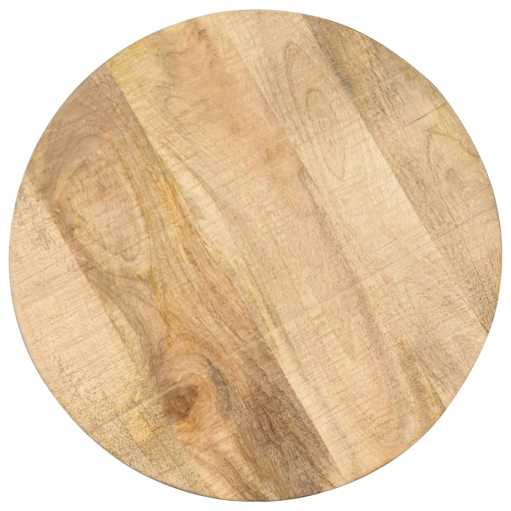 vidaXL Masă laterală, 45x (45-62) cm, lemn masiv de mango și fontă