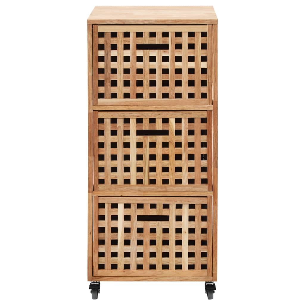 vidaXL Dulap de baie, 41 x 41 x 91 cm, lemn masiv de nuc vidaXL Dulap de baie, 41 x 41 x 91 cm, lemn masiv de nuc