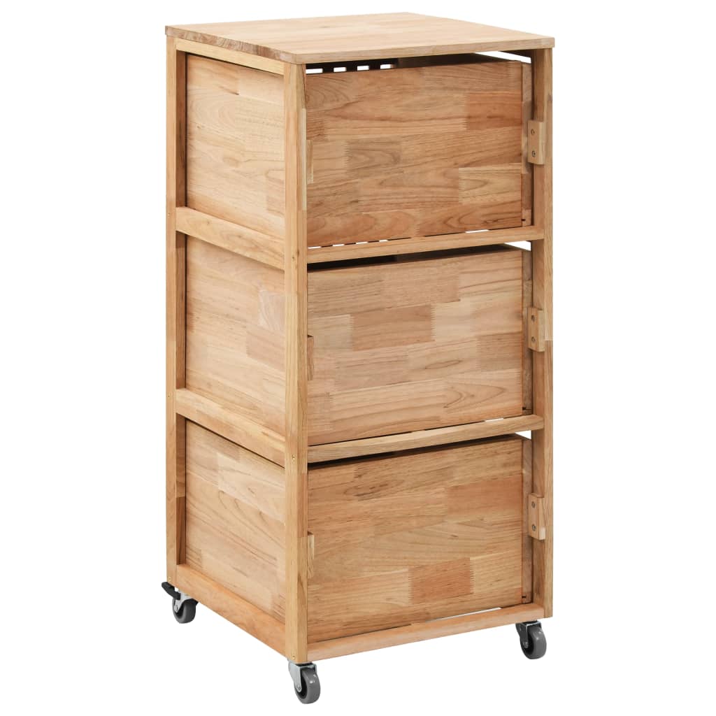 vidaXL Dulap de baie, 41 x 41 x 91 cm, lemn masiv de nuc vidaXL Dulap de baie, 41 x 41 x 91 cm, lemn masiv de nuc
