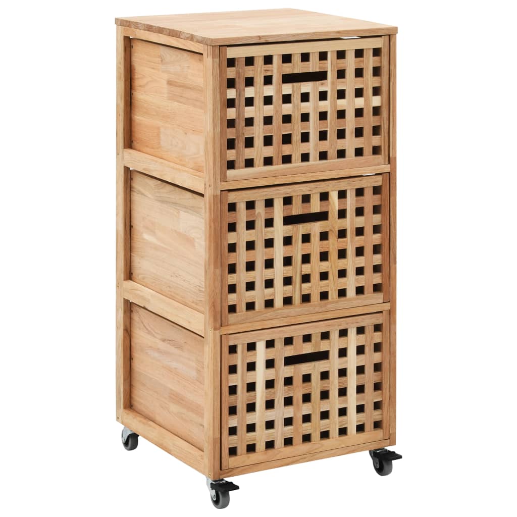 vidaXL Dulap de baie, 41 x 41 x 91 cm, lemn masiv de nuc vidaXL Dulap de baie, 41 x 41 x 91 cm, lemn masiv de nuc