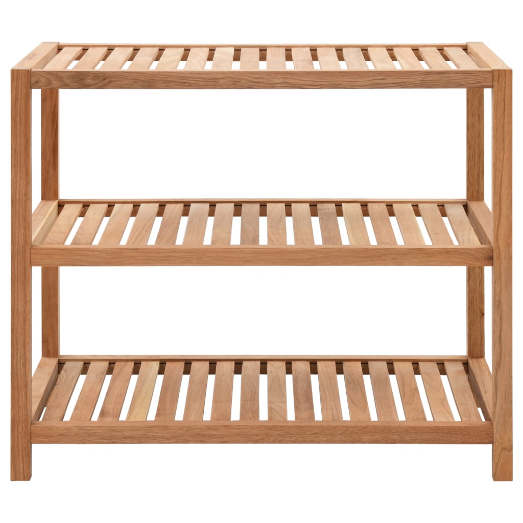 vidaXL Raft de baie, 65 x 40 x 55 cm, lemn masiv de nuc vidaXL Raft de baie, 65 x 40 x 55 cm, lemn masiv de nuc