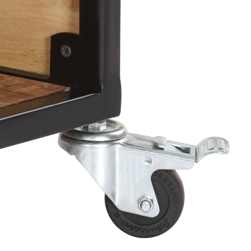 vidaXL Măsuță de cafea, 70 x 70 x 32 cm, lemn masiv de acacia