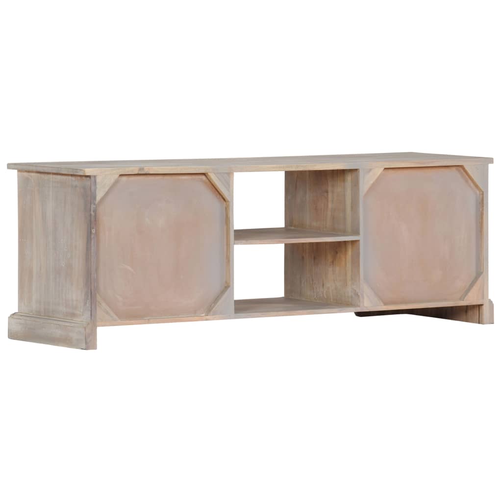 vidaXL Comodă TV, 120 x 30 x 40 cm, lemn masiv de acacia