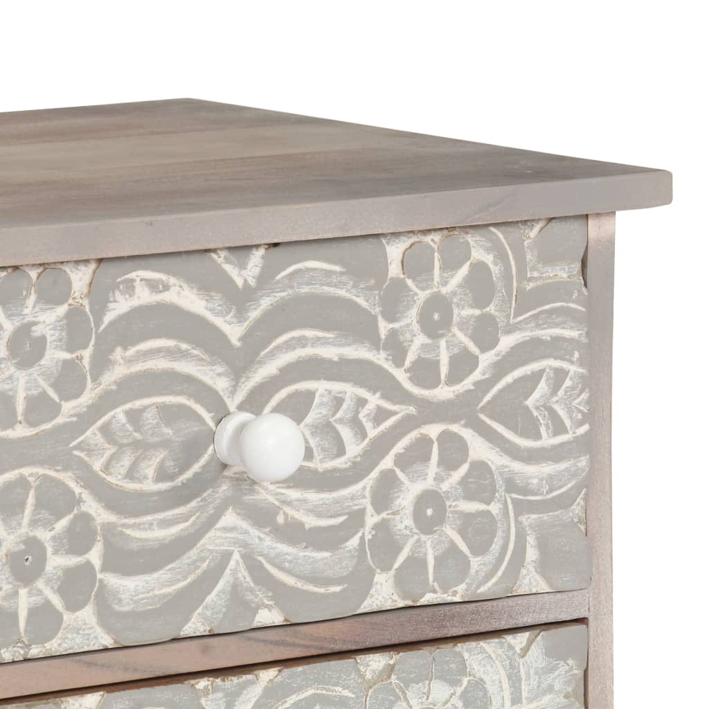 vidaXL Comodă TV, 120 x 30 x 40 cm, lemn masiv de acacia
