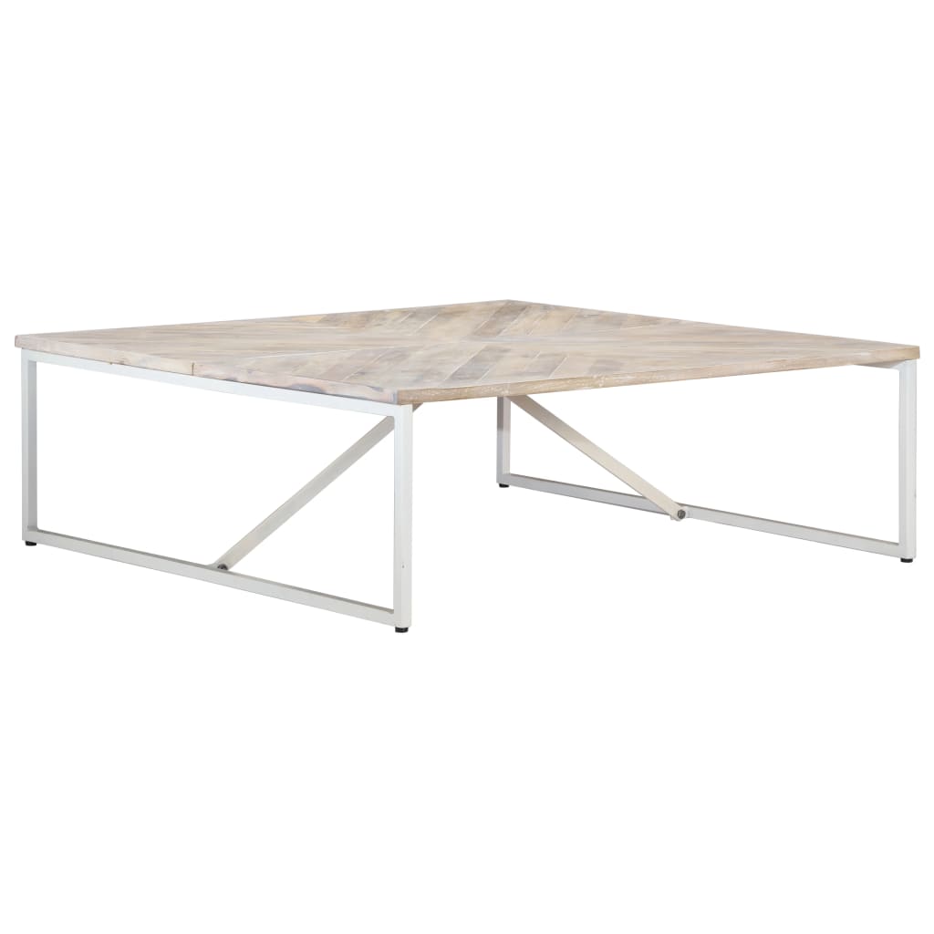vidaXL Măsuță de cafea, 110 x 110 x 36 cm, lemn masiv de mango vidaXL Măsuță de cafea, 110 x 110 x 36 cm, lemn masiv de mango