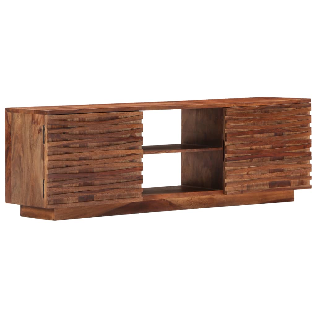 vidaXL Comodă TV, 120 x 30 x 40 cm, lemn masiv de acacia vidaXL Comodă TV, 120 x 30 x 40 cm, lemn masiv de acacia