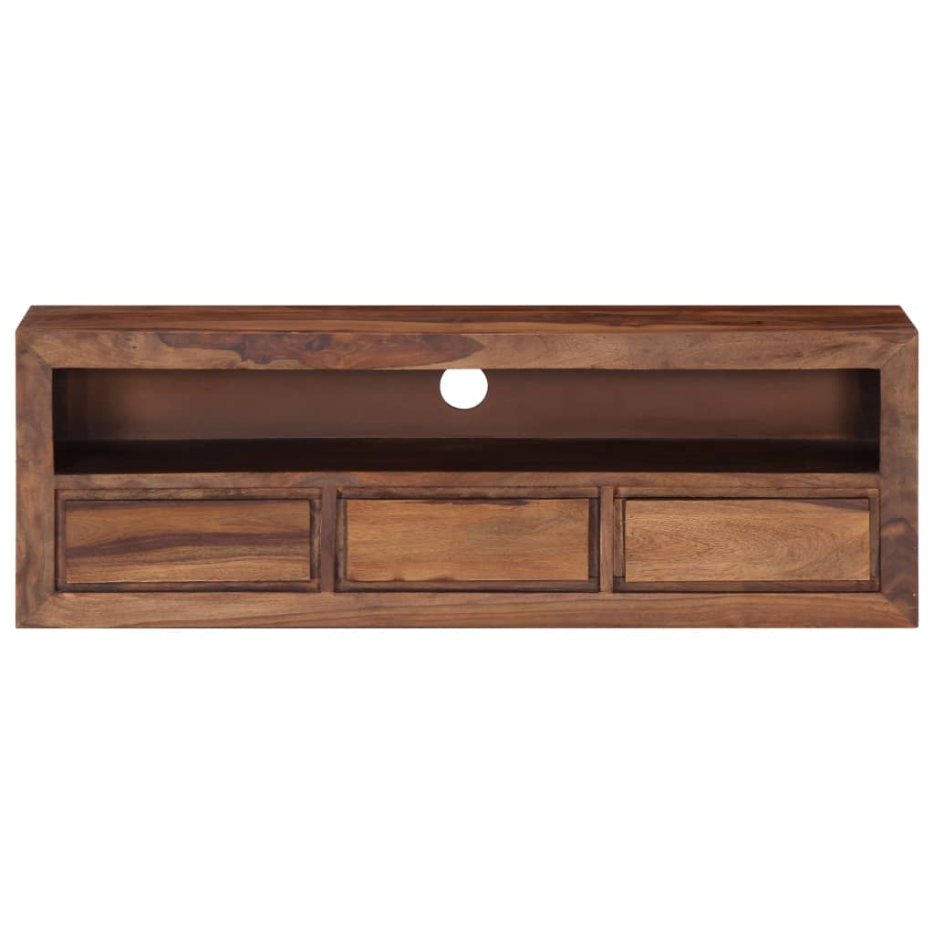 vidaXL Comodă TV, 120x30x40 cm, lemn masiv de acacia