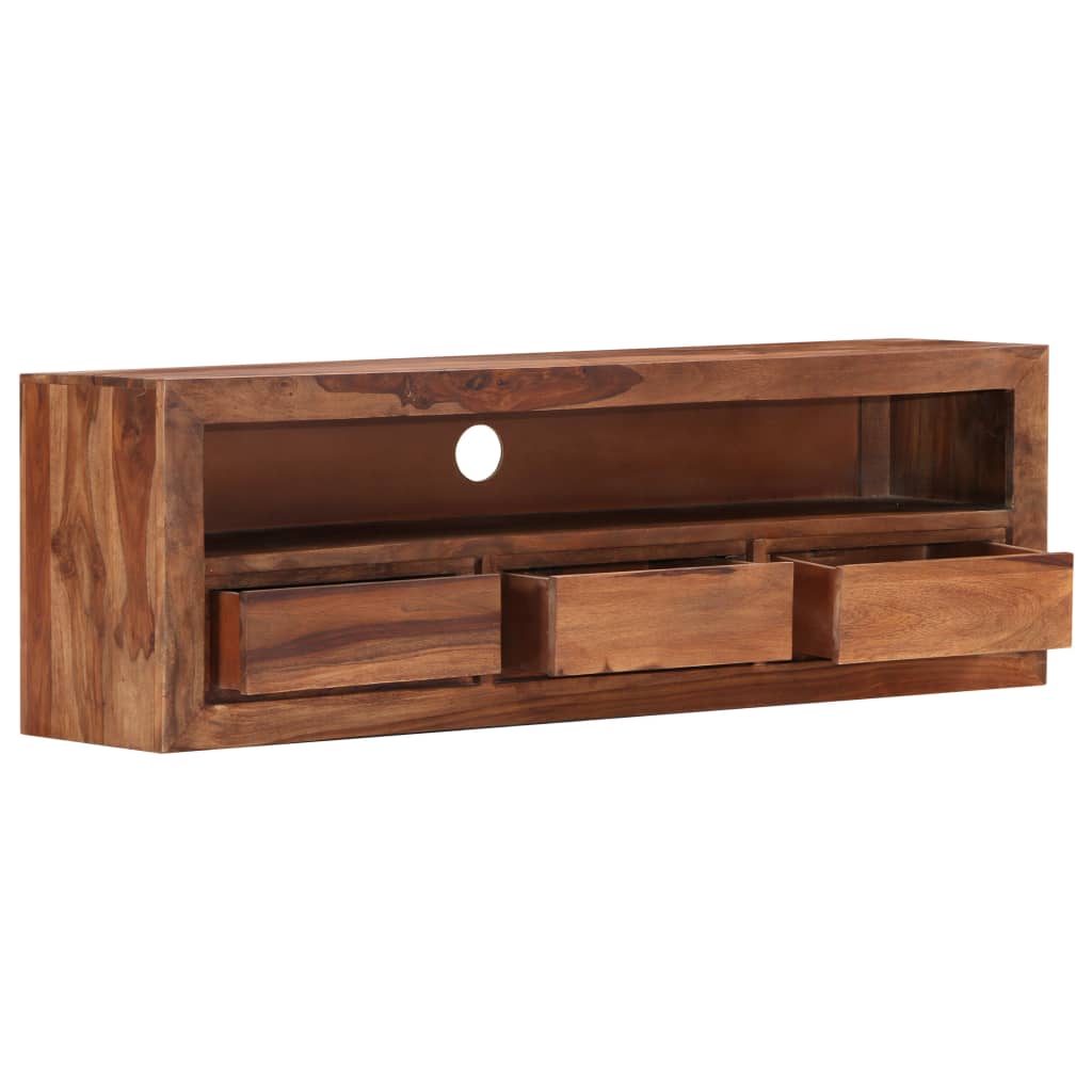 vidaXL Comodă TV, 120x30x40 cm, lemn masiv de acacia
