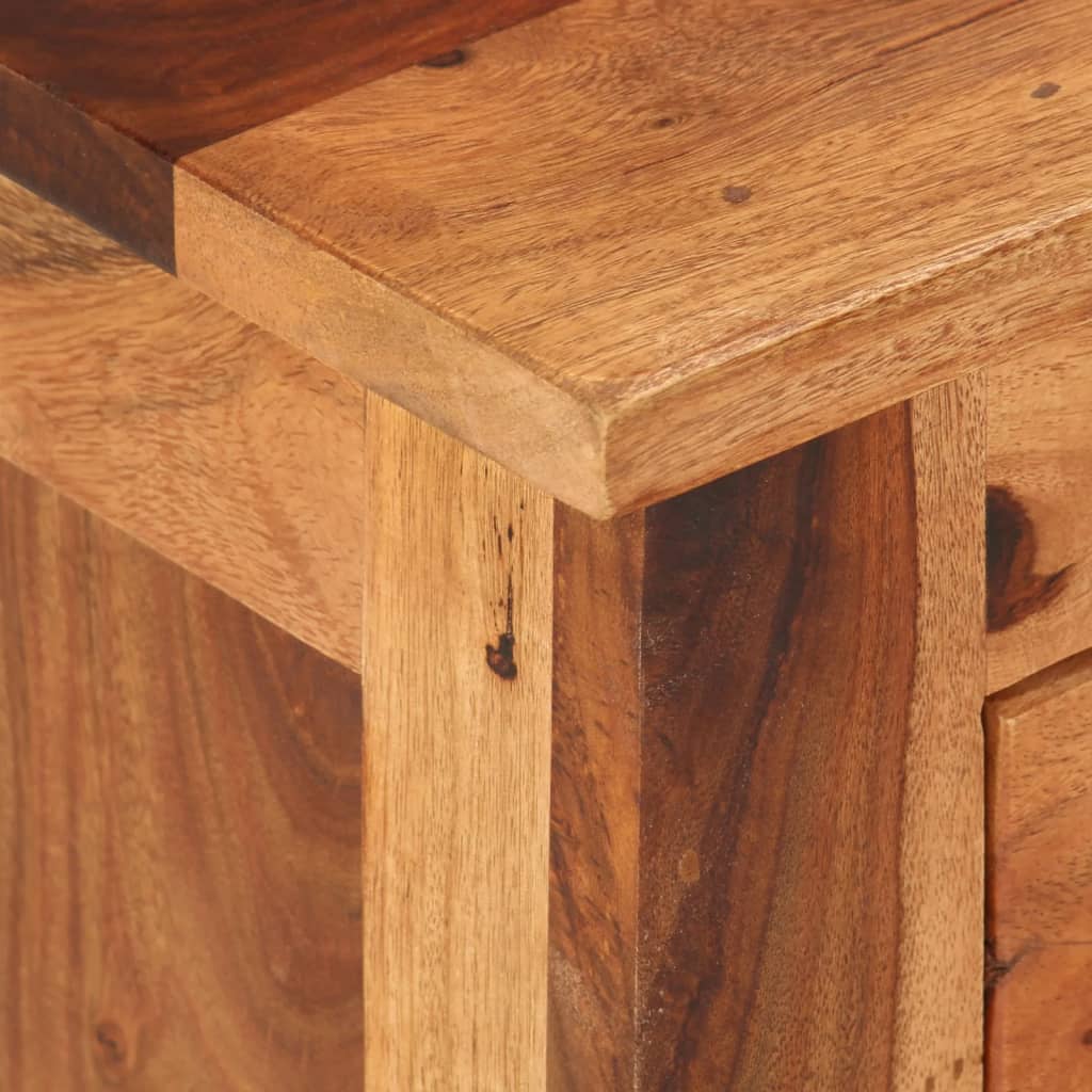 vidaXL Dulap TV, 110x30x40 cm, lemn masiv