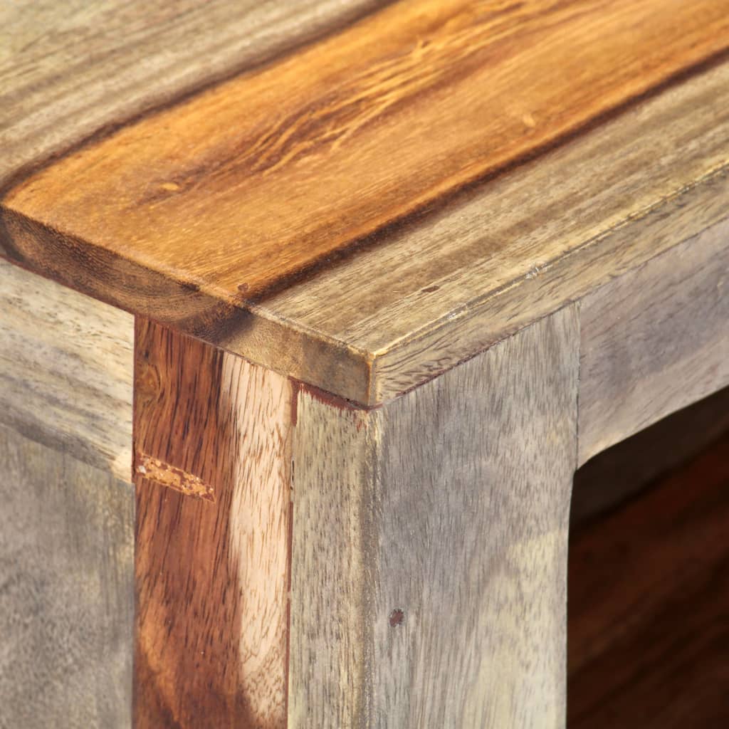 vidaXL Comodă TV, 130 x 30 x 40 cm, lemn masiv de acacia