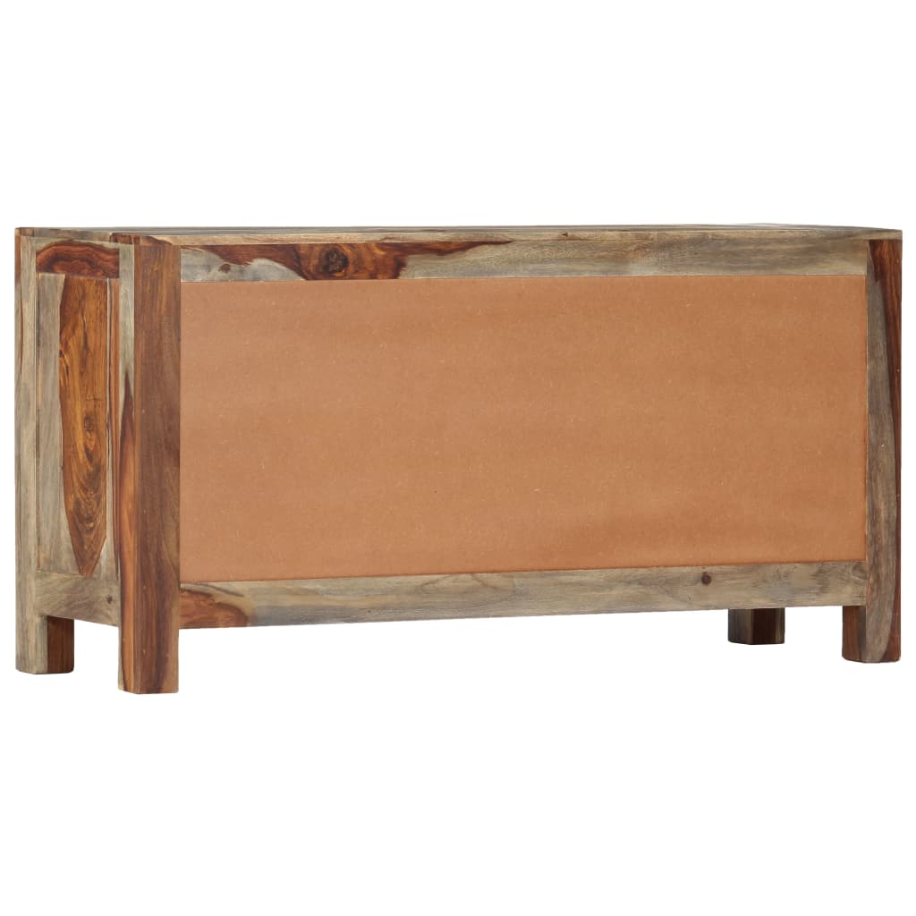vidaXL Servantă, gri, 100x30x50 cm, lemn masiv de acacia vidaXL Servantă, gri, 100x30x50 cm, lemn masiv de acacia