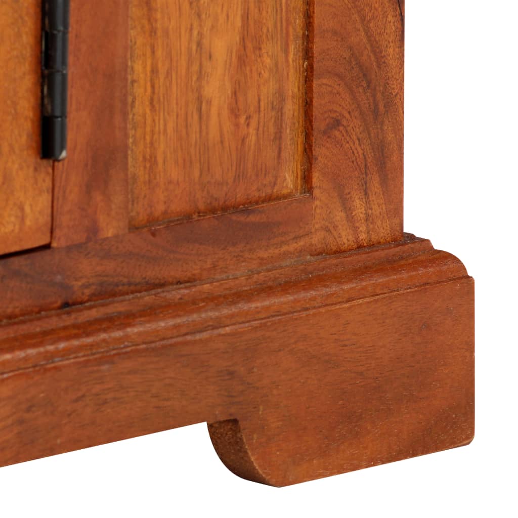 vidaXL Comodă TV, 119 x 30 x 40 cm, lemn masiv de acacia