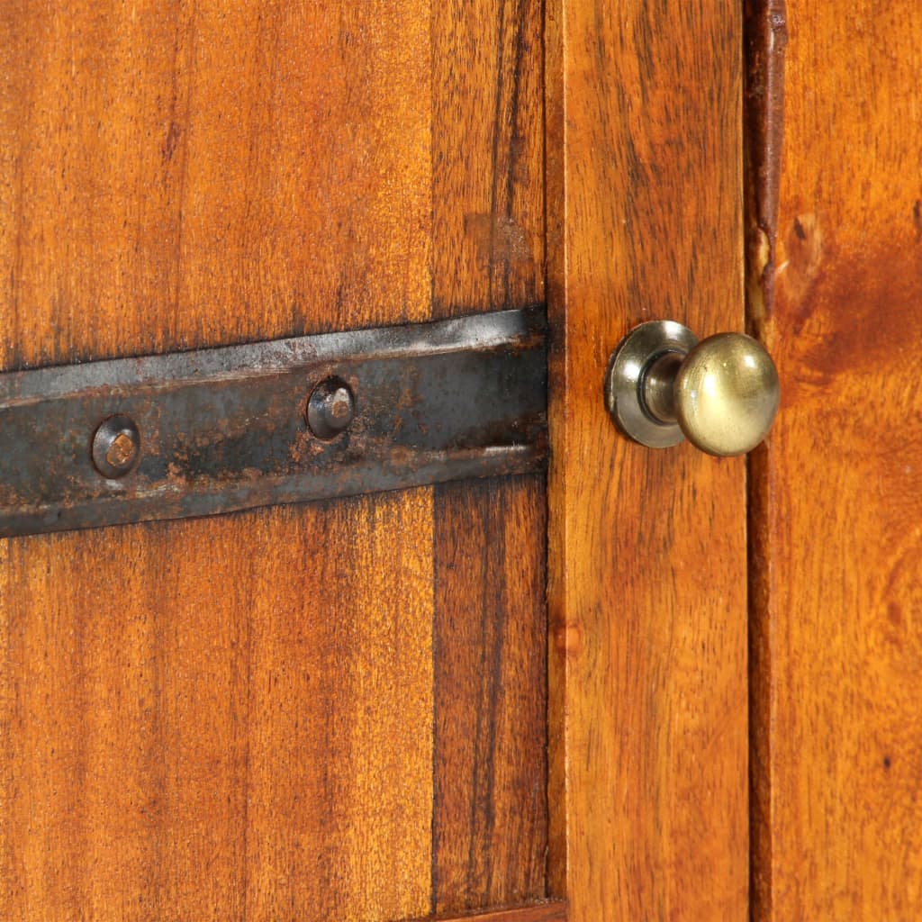 vidaXL Comodă TV, 119 x 30 x 40 cm, lemn masiv de acacia